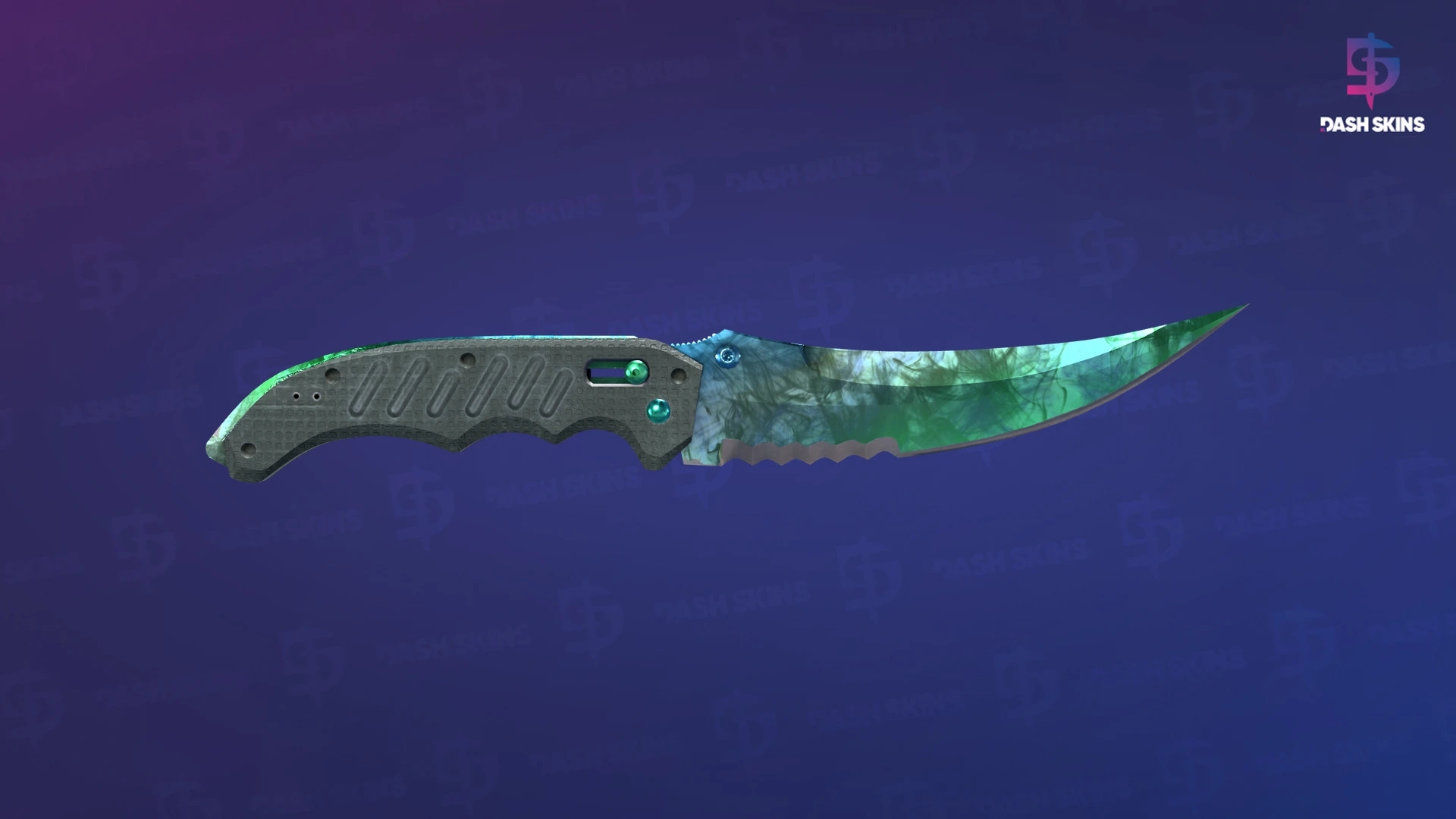 ★ Flip Knife | Gamma Doppler (Factory New) - Phase 3 Screenshot Playside
