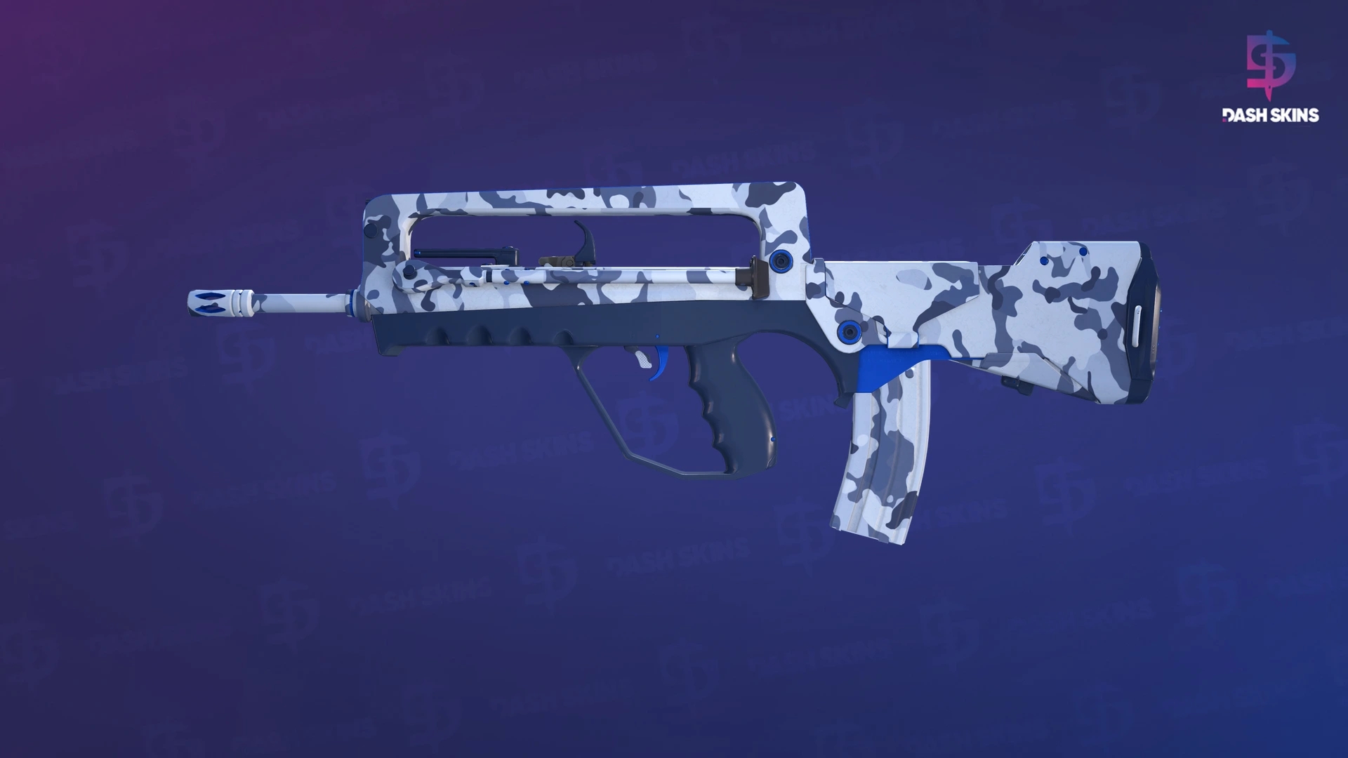 FAMAS | Yeti Camo (Factory New) Screenshot Playside