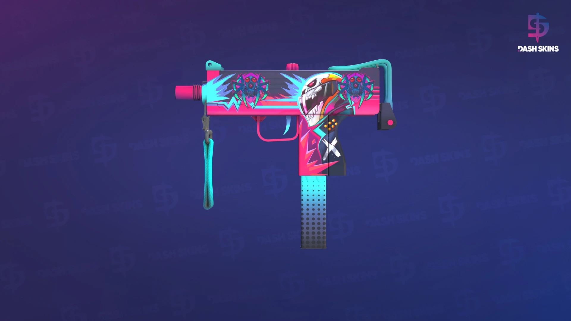 MAC-10 | Neon Rider (Factory New) Screenshot Playside