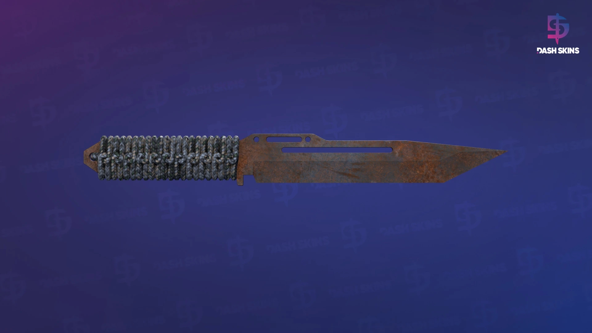★ Paracord Knife | Rust Coat (Battle-Scarred) Screenshot Playside
