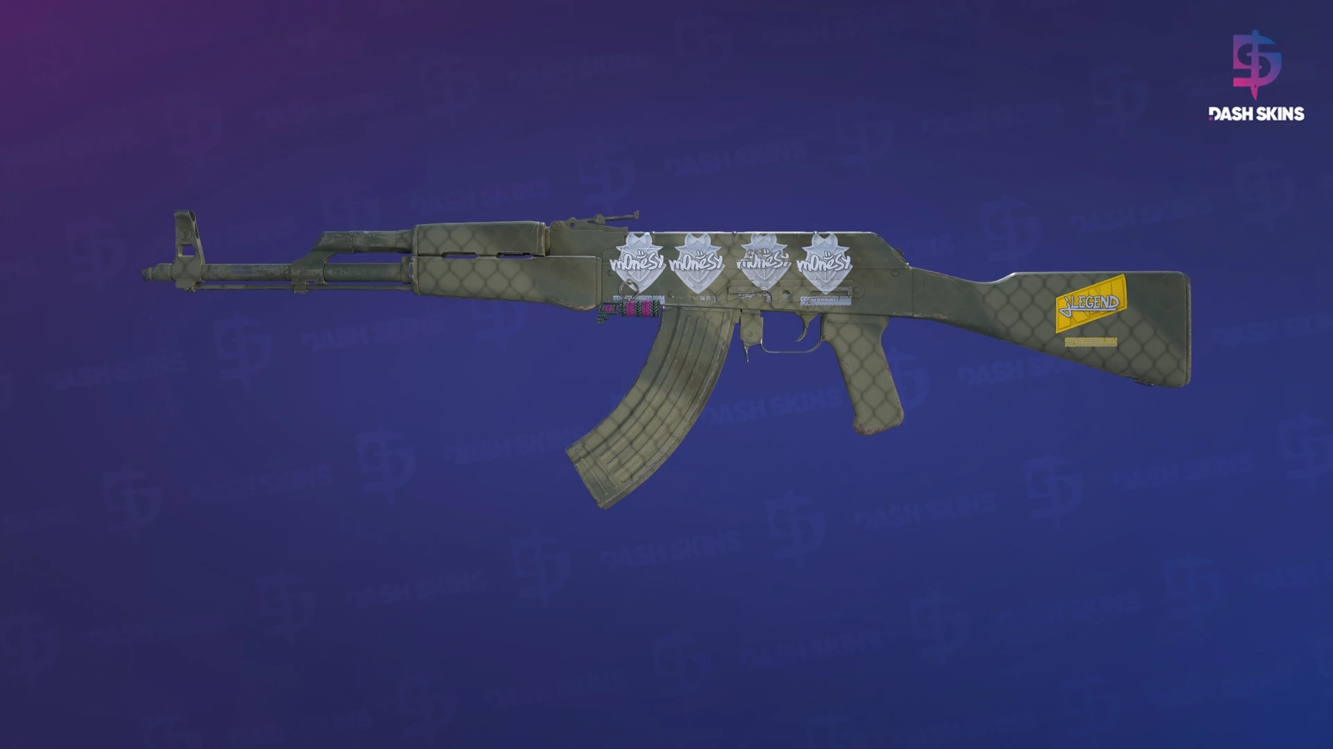 AK-47 | Safari Mesh (Minimal Wear) Screenshot Playside