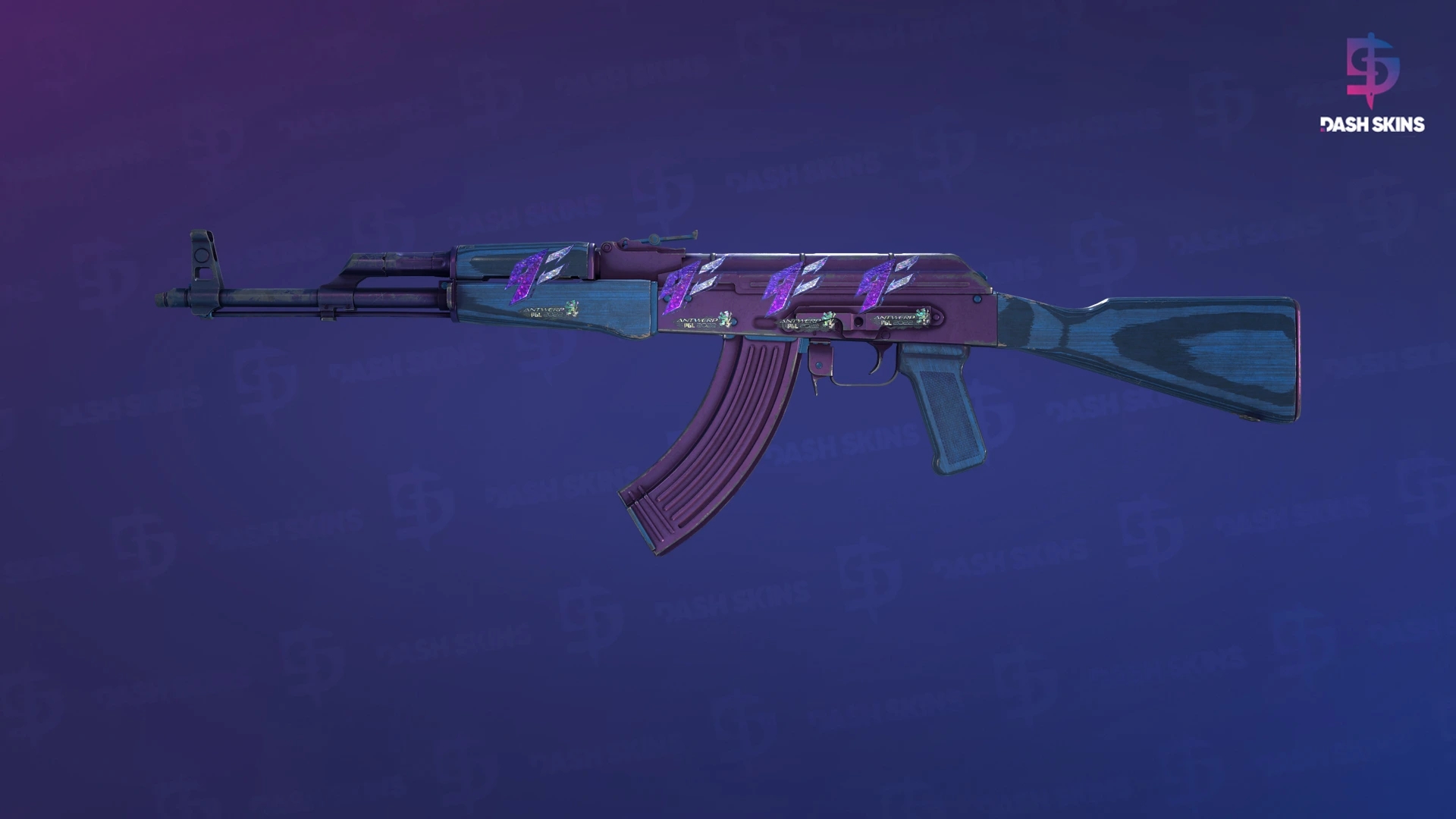 AK-47 | Midnight Laminate (Field-Tested) Screenshot Playside