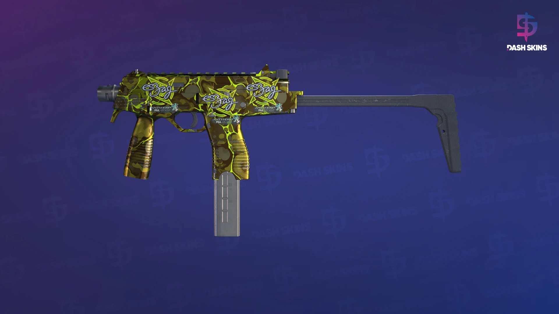 MP9 | Bioleak (Factory New) Screenshot Playside