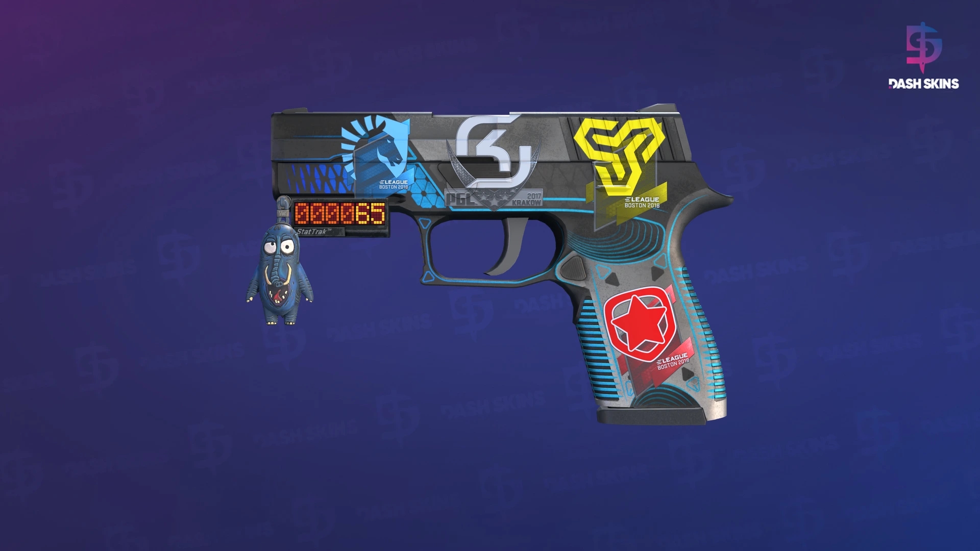 StatTrak™ P250 | Valence (Field-Tested) Screenshot Playside