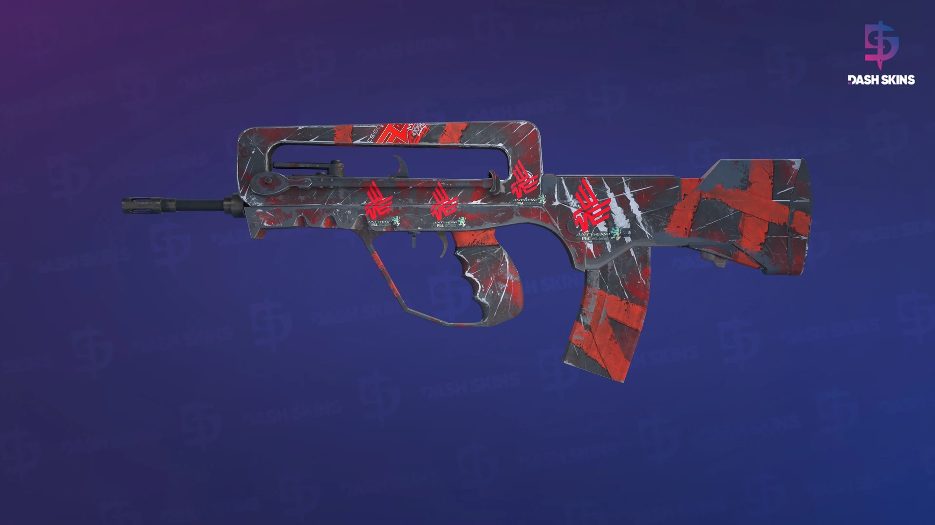 FAMAS | Survivor Z (Field-Tested) Screenshot Playside