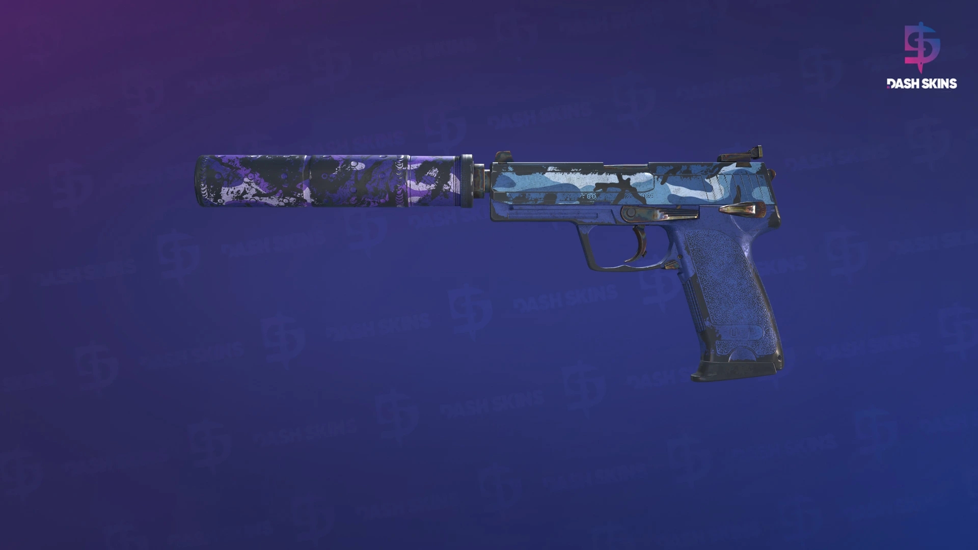 USP-S | Alpine Camo (Battle-Scarred) Screenshot Playside