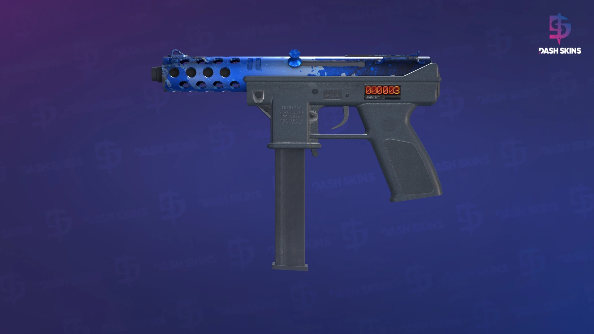 StatTrak™ Tec-9 | Ice Cap (Factory New) Screenshot Playside