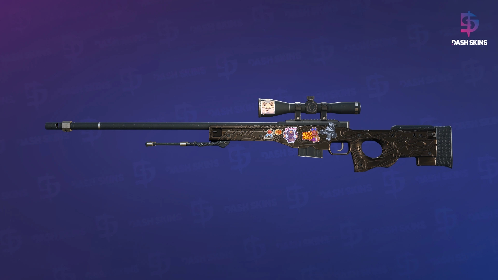 AWP | Black Nile (Battle-Scarred) Screenshot Playside