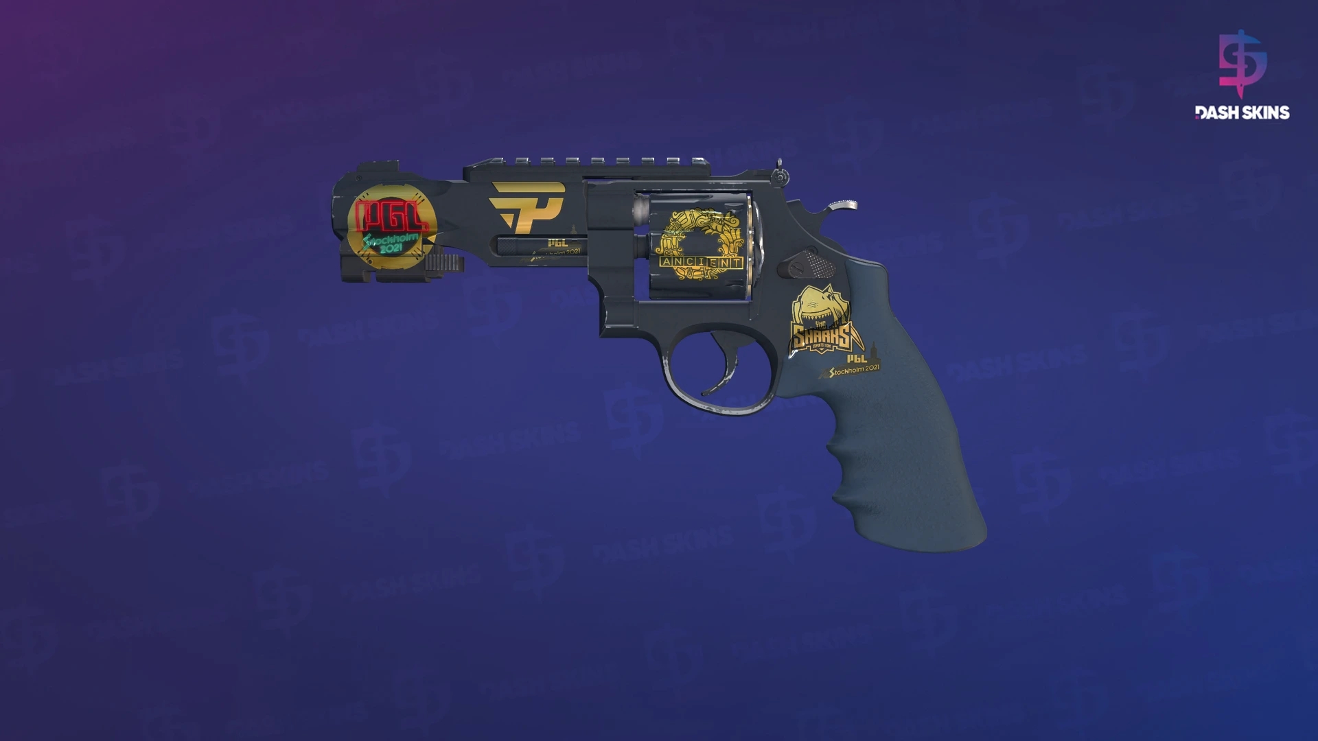 Souvenir R8 Revolver | Night (Field-Tested) Screenshot Playside