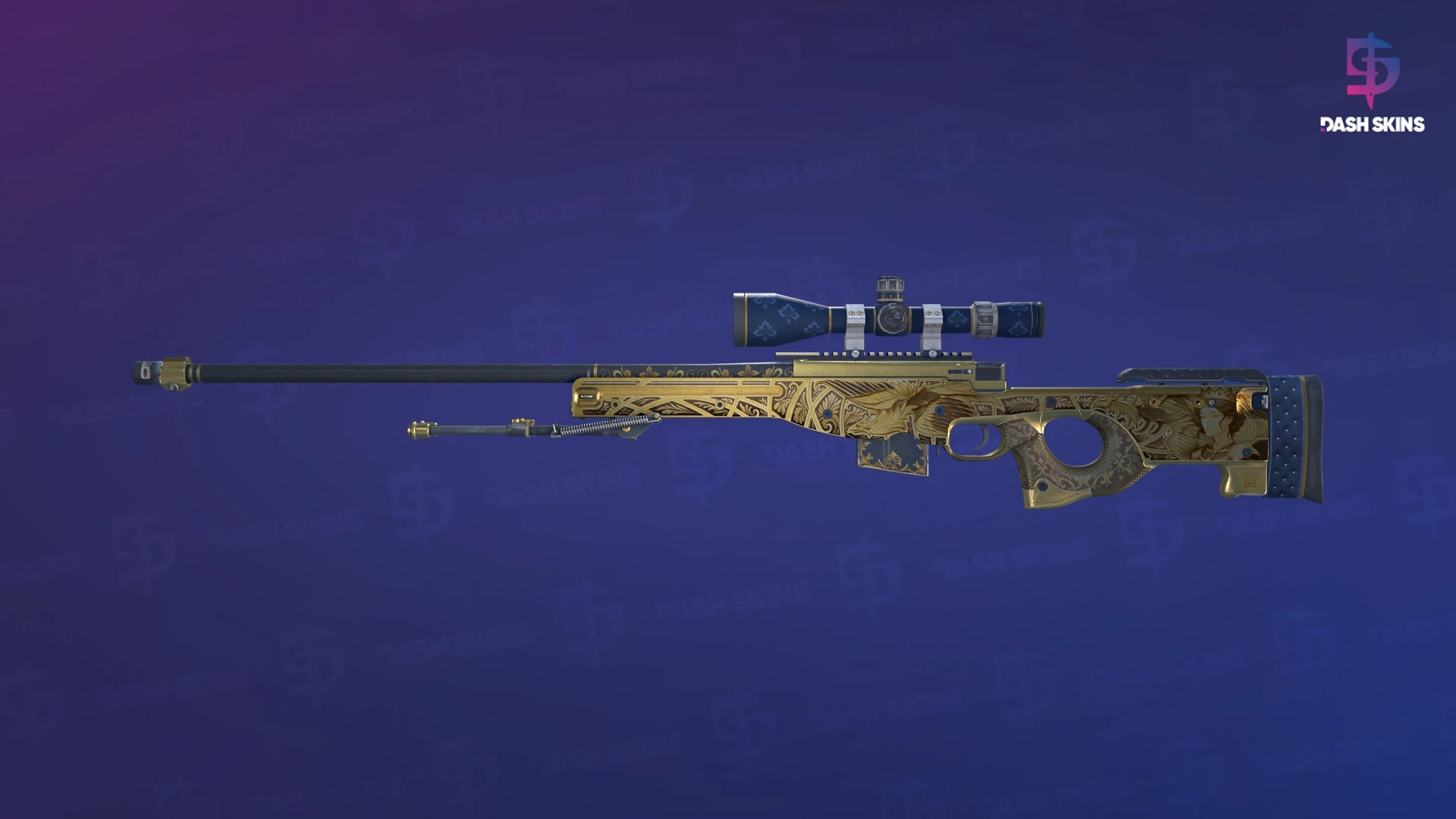 AWP | Queen's Gambit (Field-Tested) Screenshot Playside