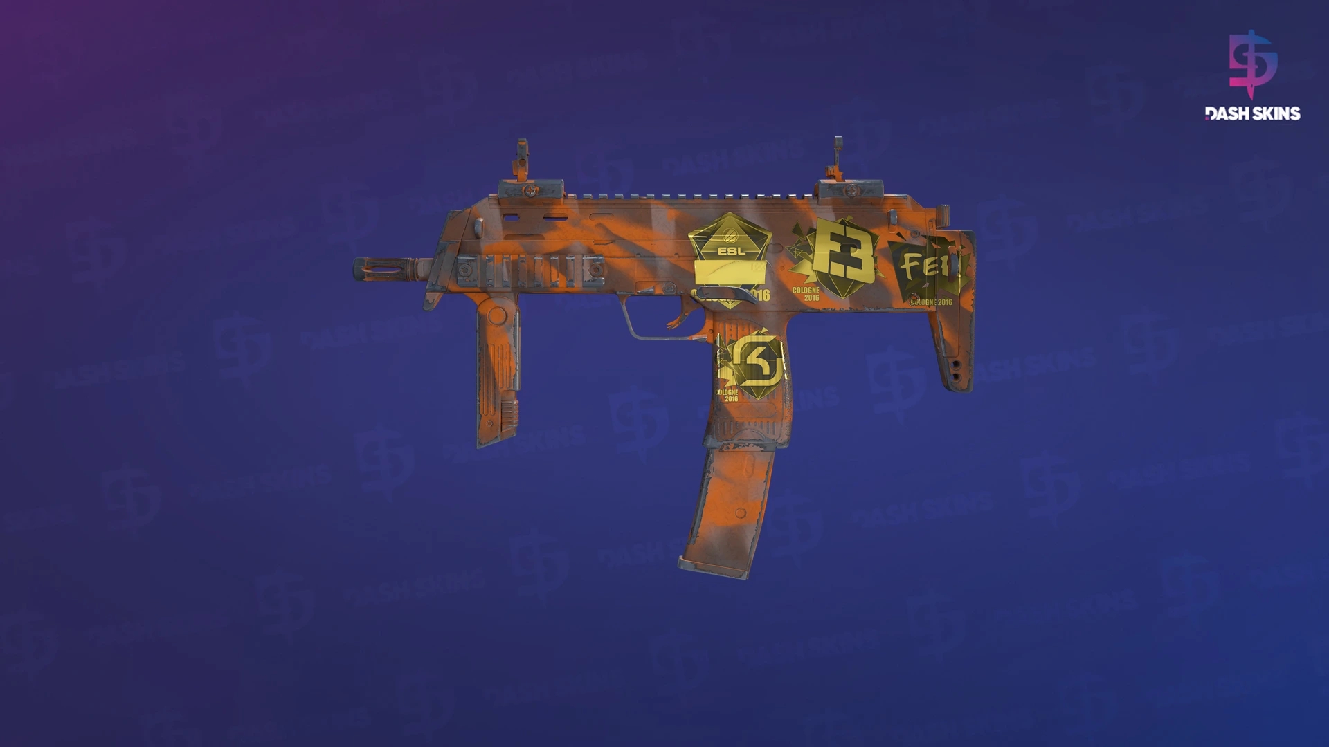 Souvenir MP7 | Orange Peel (Field-Tested) Screenshot Playside