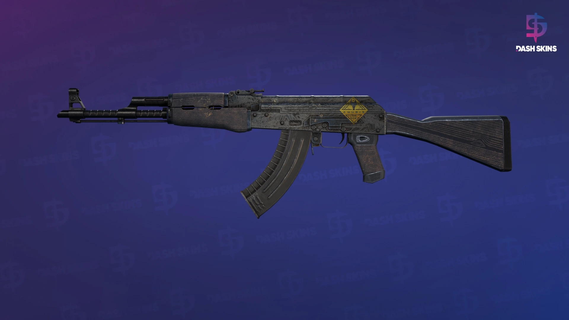 Souvenir AK-47 | Steel Delta (Field-Tested) Screenshot Playside