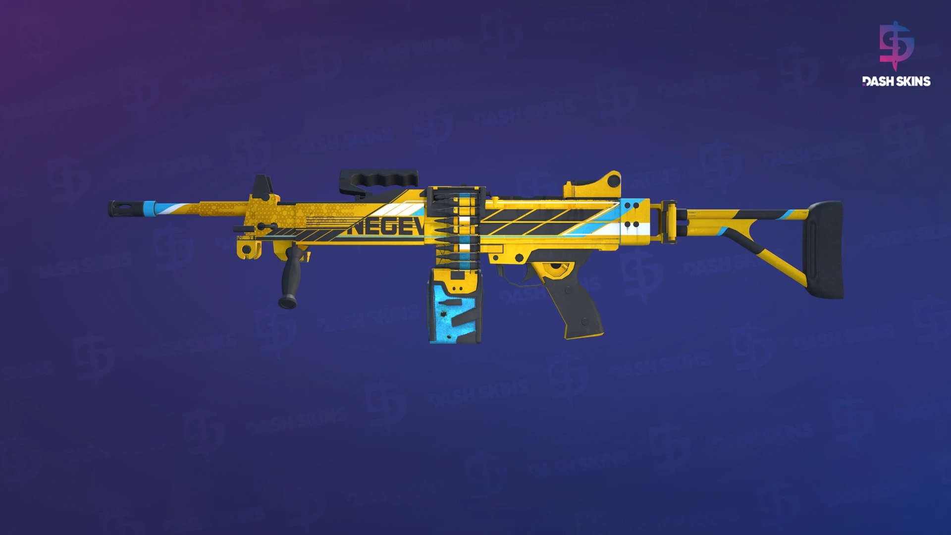 Negev | Power Loader (Factory New) Screenshot Playside