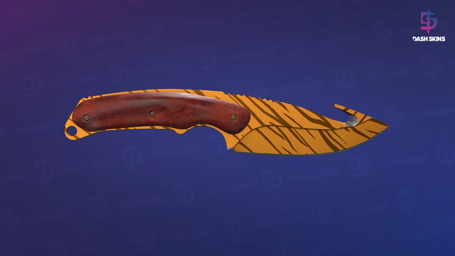 ★ Gut Knife | Tiger Tooth (Factory New) Screenshot Playside