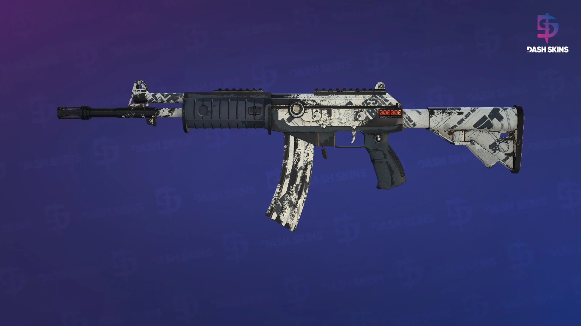 StatTrak™ Galil AR | Kami (Well-Worn) Screenshot Playside
