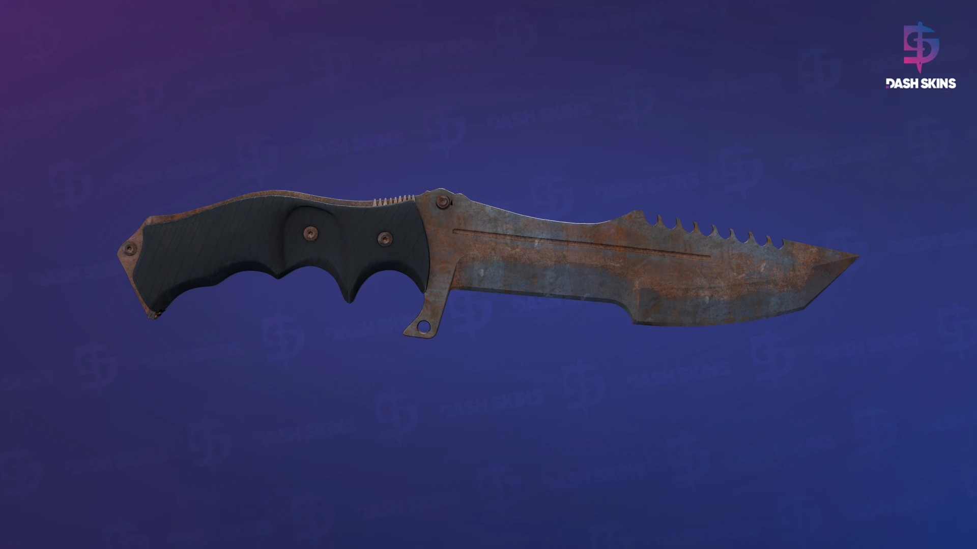 ★ Huntsman Knife | Rust Coat (Battle-Scarred) Screenshot Playside