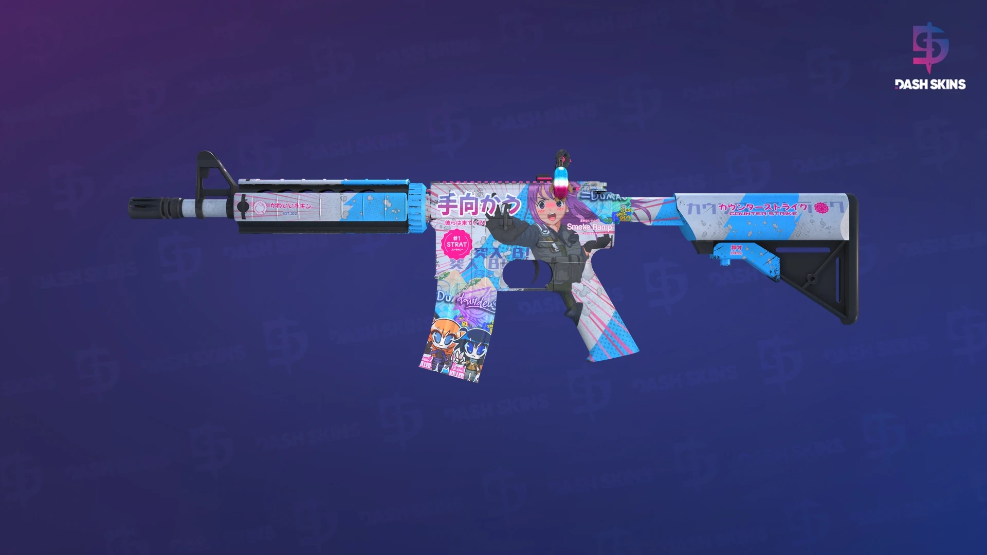 M4A4 | Temukau (Field-Tested) Screenshot Playside