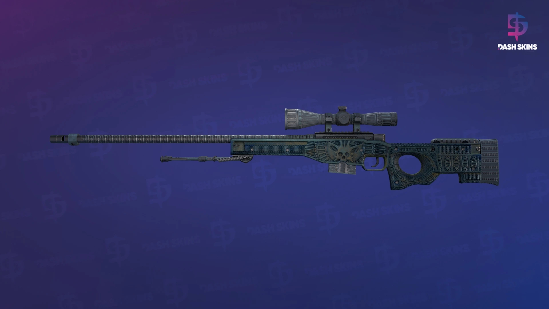 AWP | Exoskeleton (Battle-Scarred) Screenshot Playside