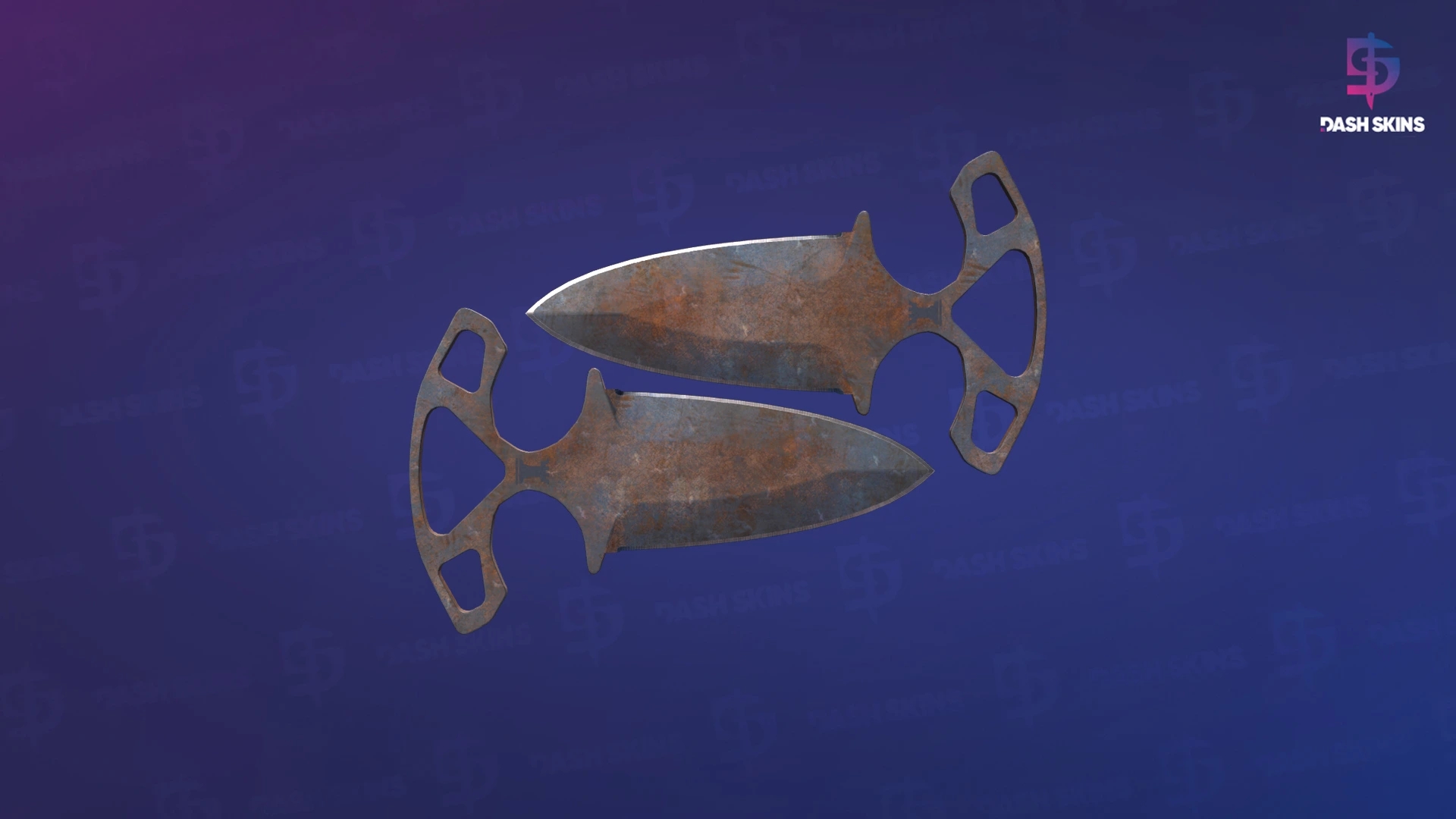 ★ Shadow Daggers | Rust Coat (Battle-Scarred) Screenshot Playside