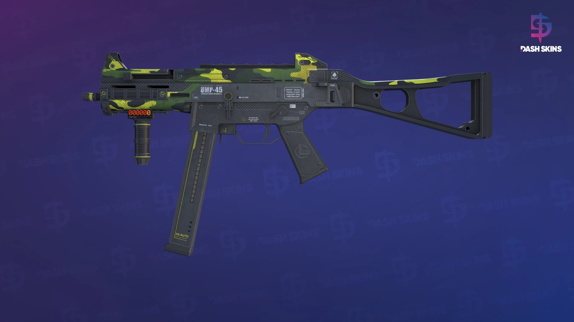 StatTrak™ UMP-45 | Riot (Minimal Wear) Screenshot Playside