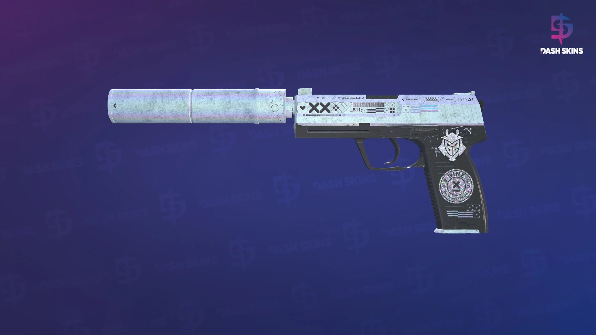 USP-S | Printstream (Battle-Scarred) Screenshot Playside