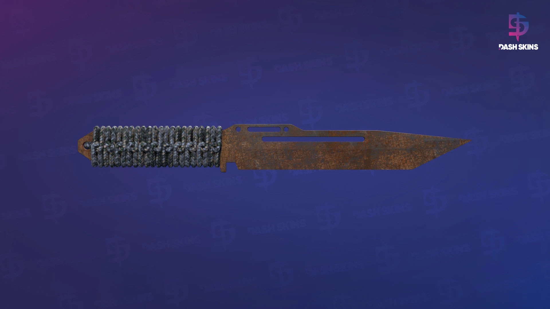 ★ Paracord Knife | Rust Coat (Battle-Scarred) Screenshot Playside