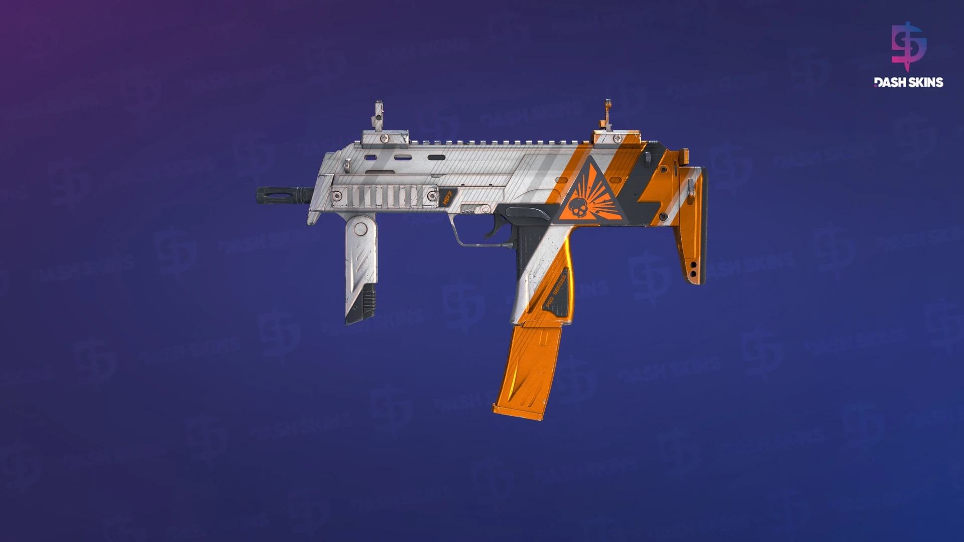 MP7 | Amberline (Field-Tested) Screenshot Playside