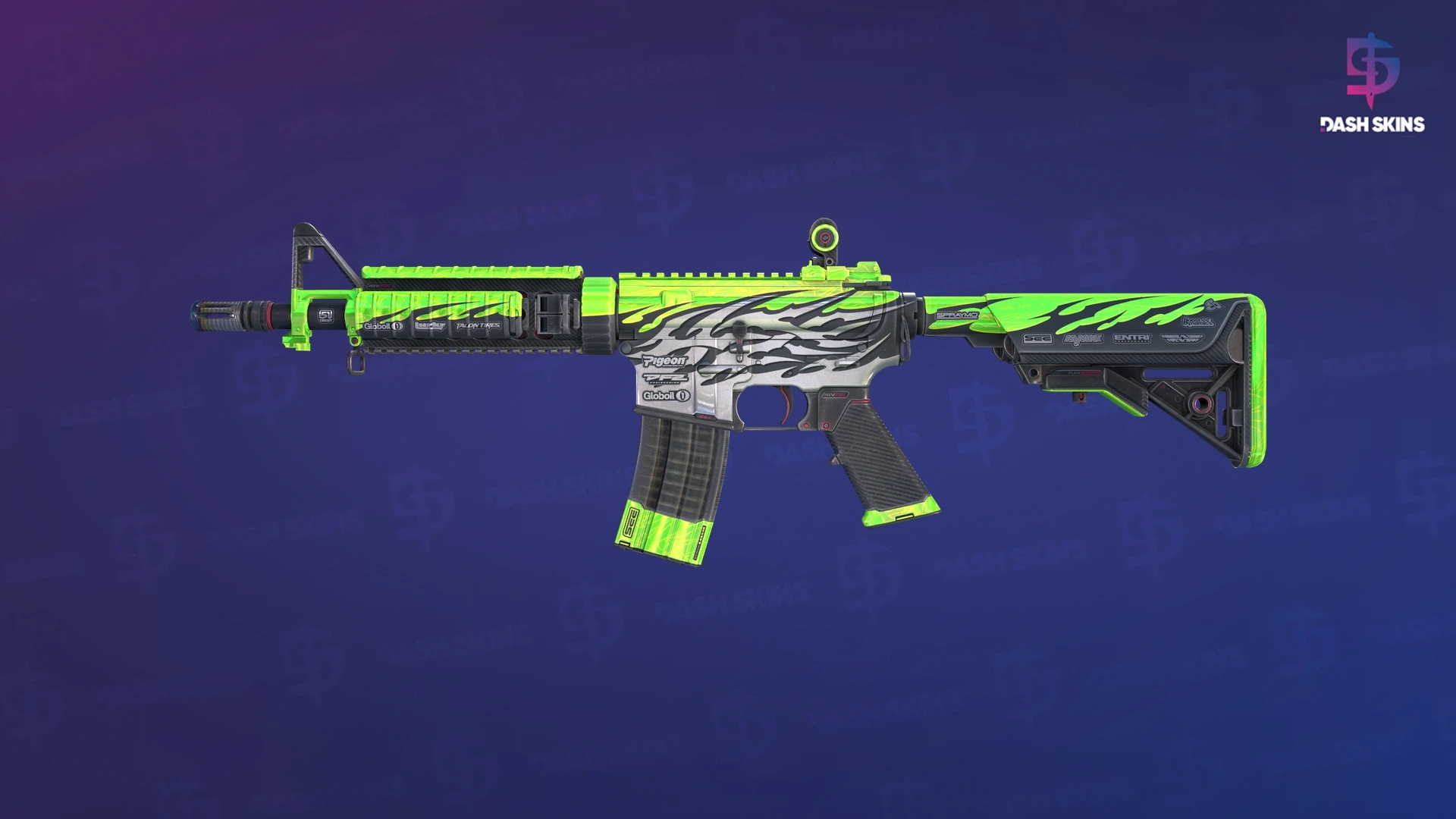 M4A4 | Full Throttle (Minimal Wear) Screenshot Playside