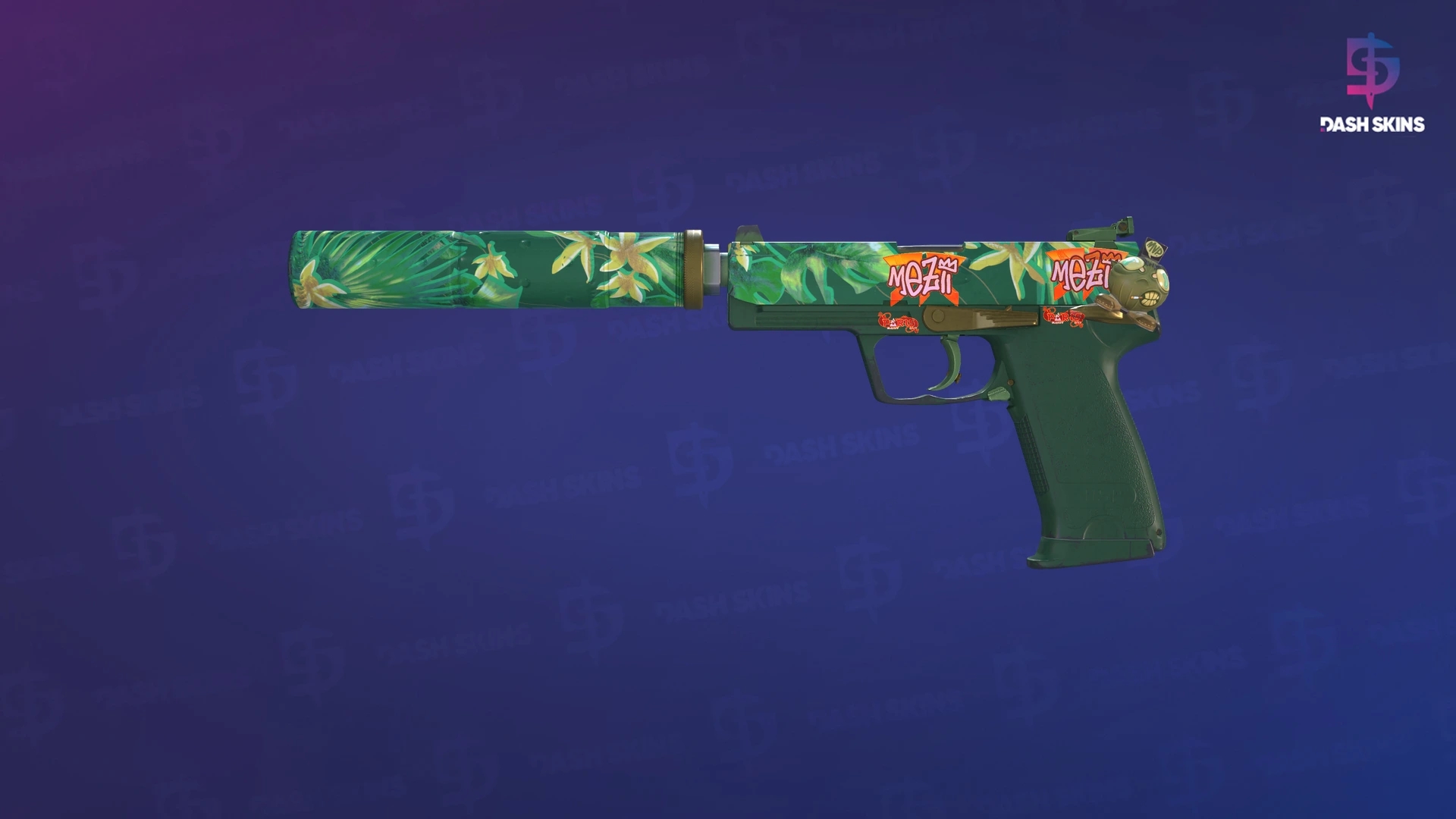 USP-S | Tropical Breeze (Field-Tested) Screenshot Playside