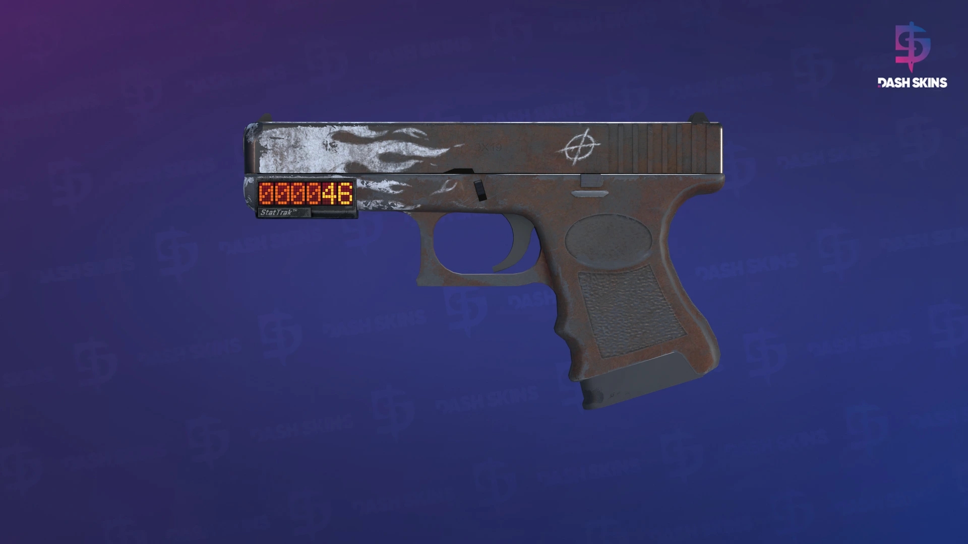 StatTrak™ Glock-18 | Oxide Blaze (Battle-Scarred) Screenshot Playside