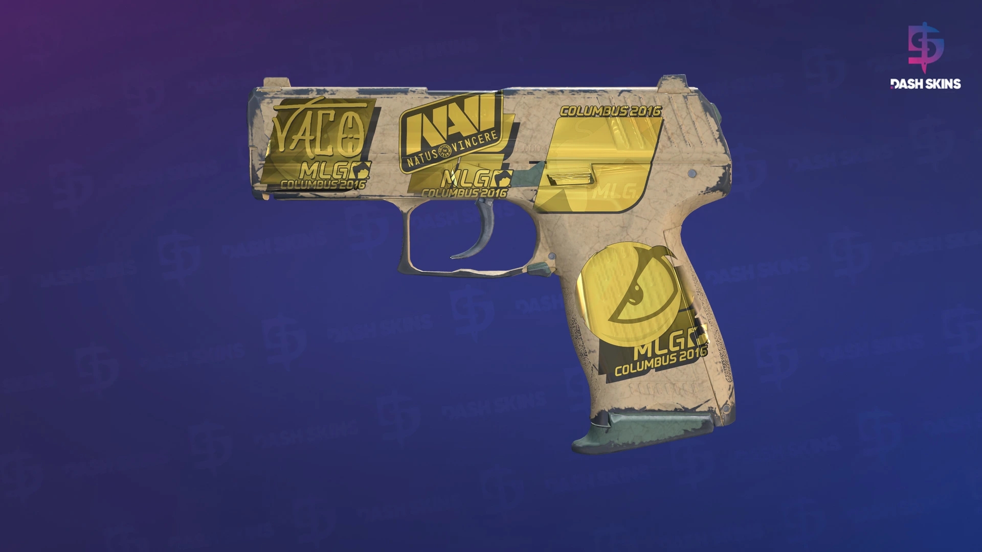 Souvenir P2000 | Grassland (Well-Worn) Screenshot Playside