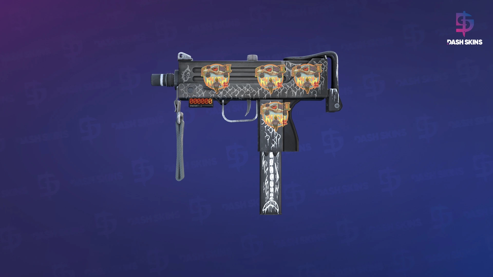 StatTrak™ MAC-10 | Whitefish (Field-Tested) Screenshot Playside
