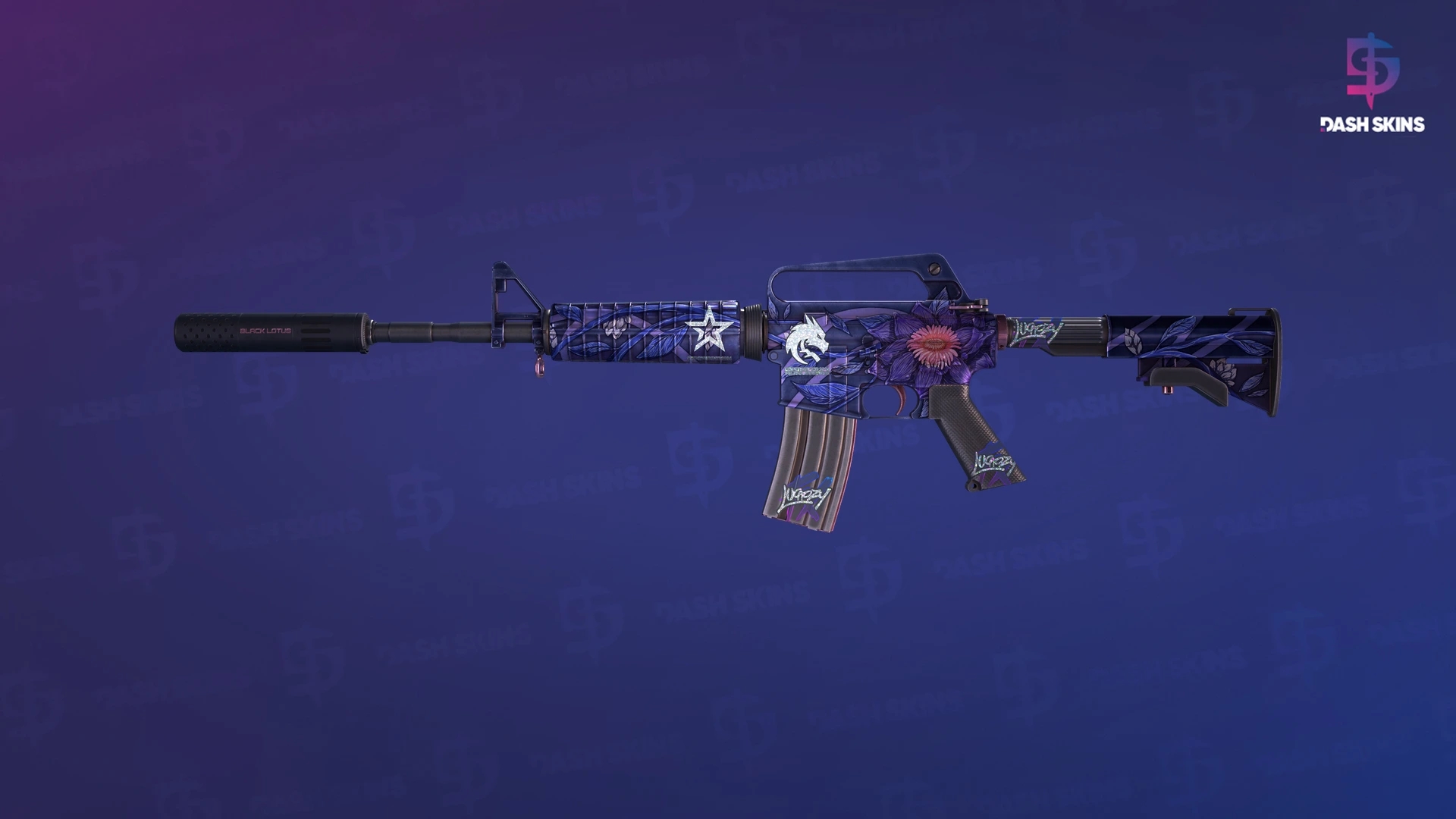 M4A1-S | Black Lotus (Field-Tested) Screenshot Playside