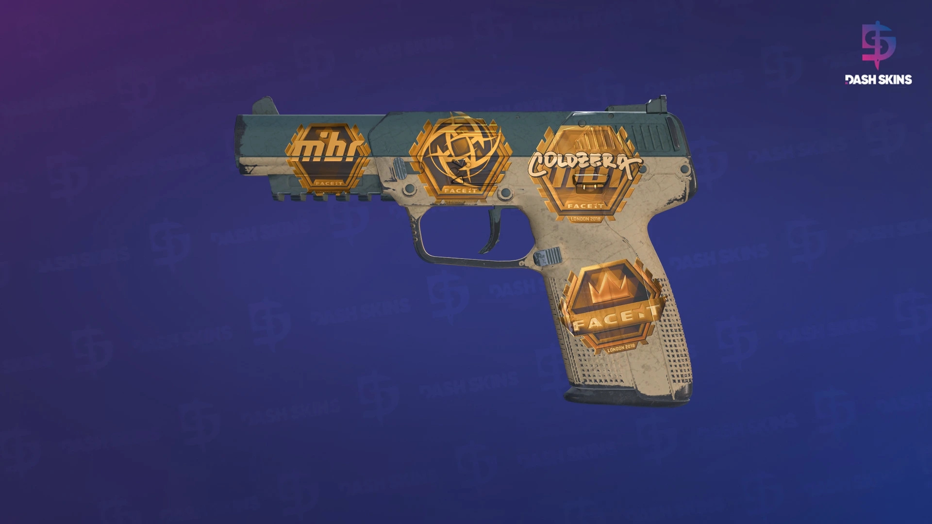 Souvenir Five-SeveN | Contractor (Field-Tested) Screenshot Playside