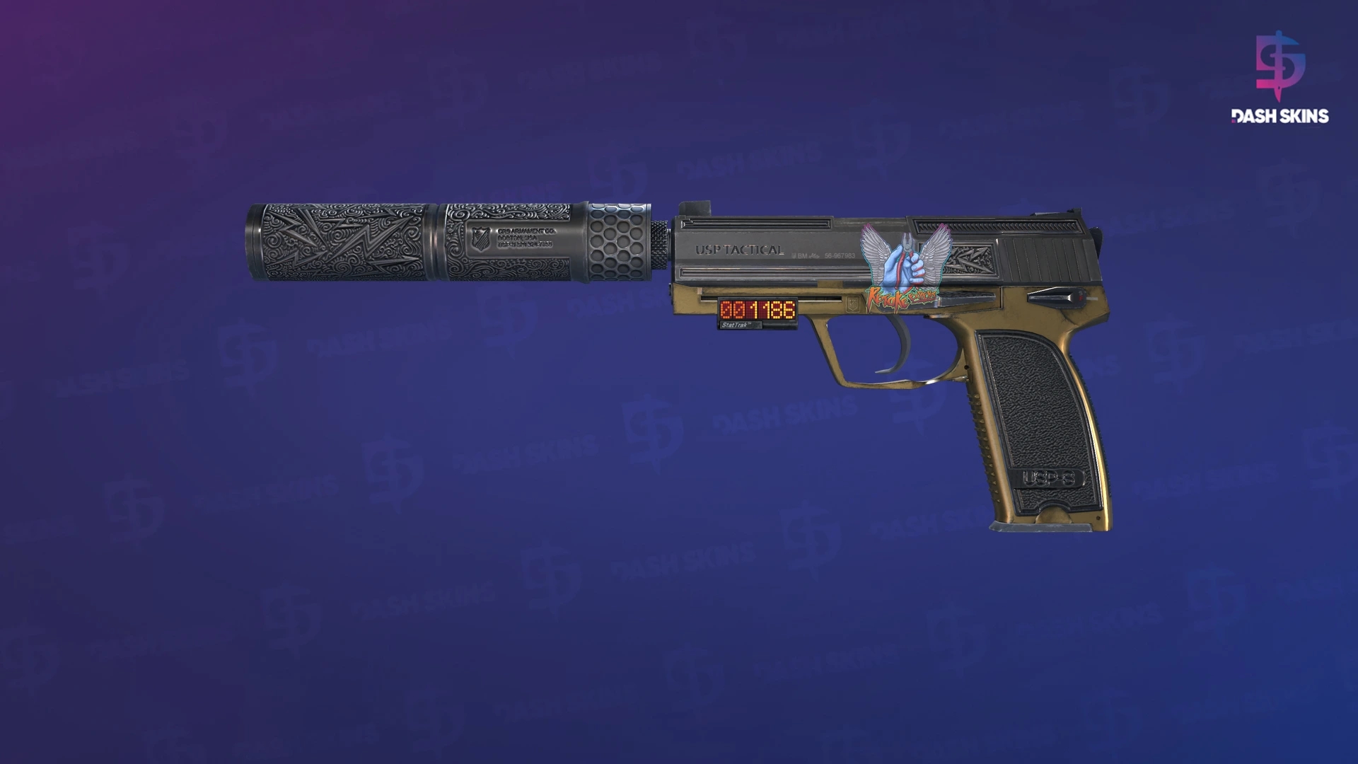 StatTrak™ USP-S | Lead Conduit (Field-Tested) Screenshot Playside