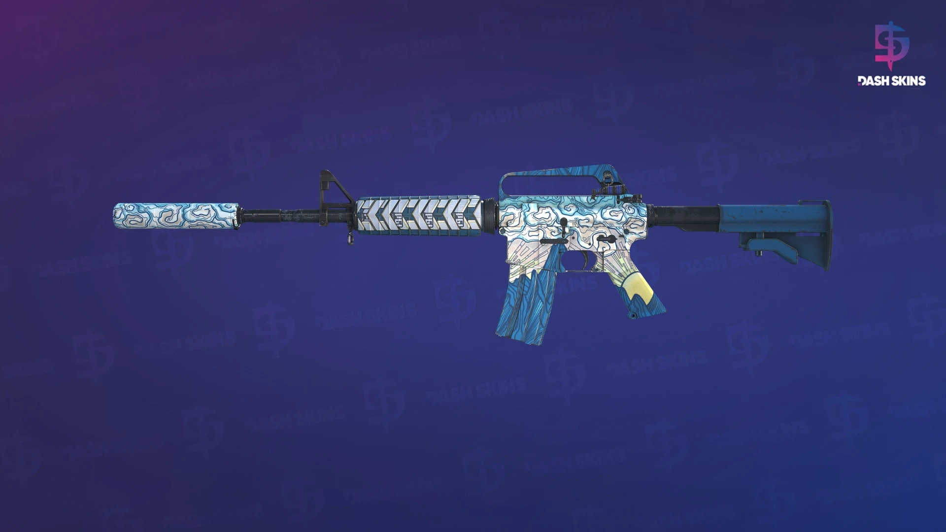M4A1-S | Solitude (Field-Tested) Screenshot Playside