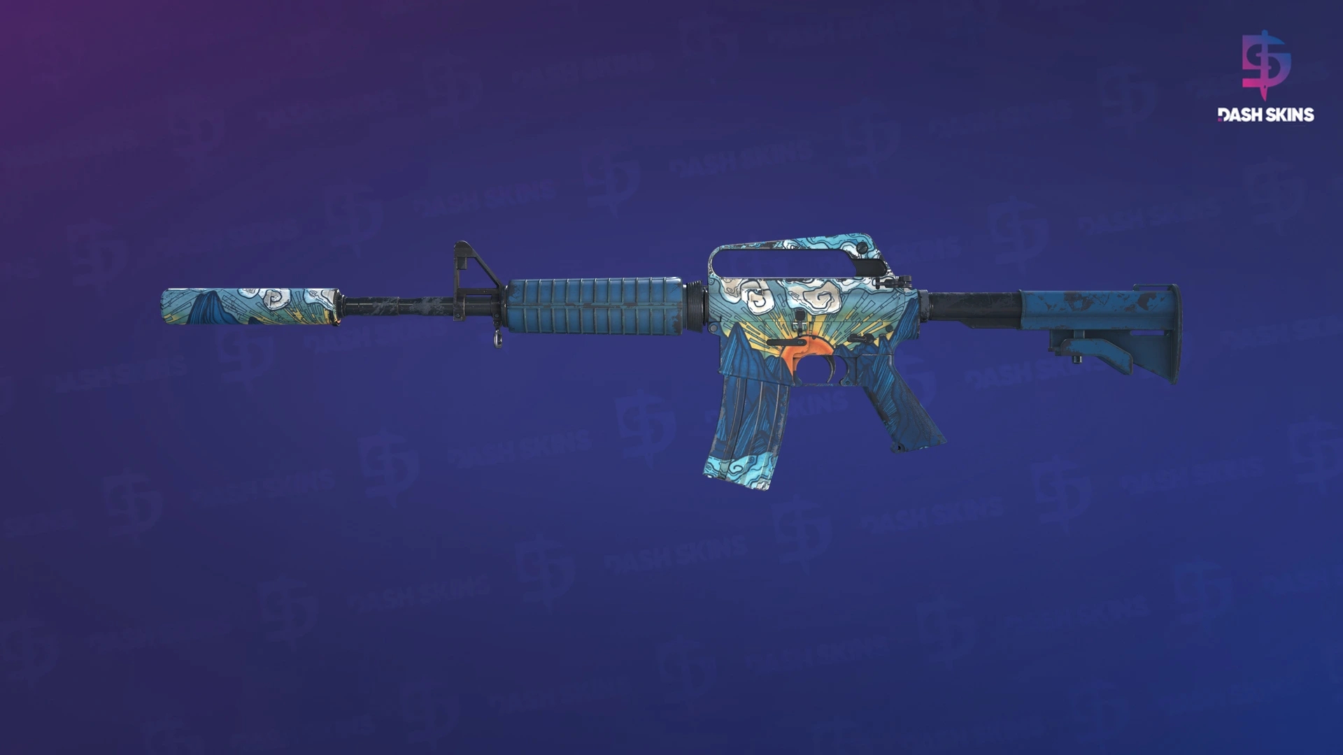 M4A1-S | Solitude (Field-Tested) Screenshot Playside