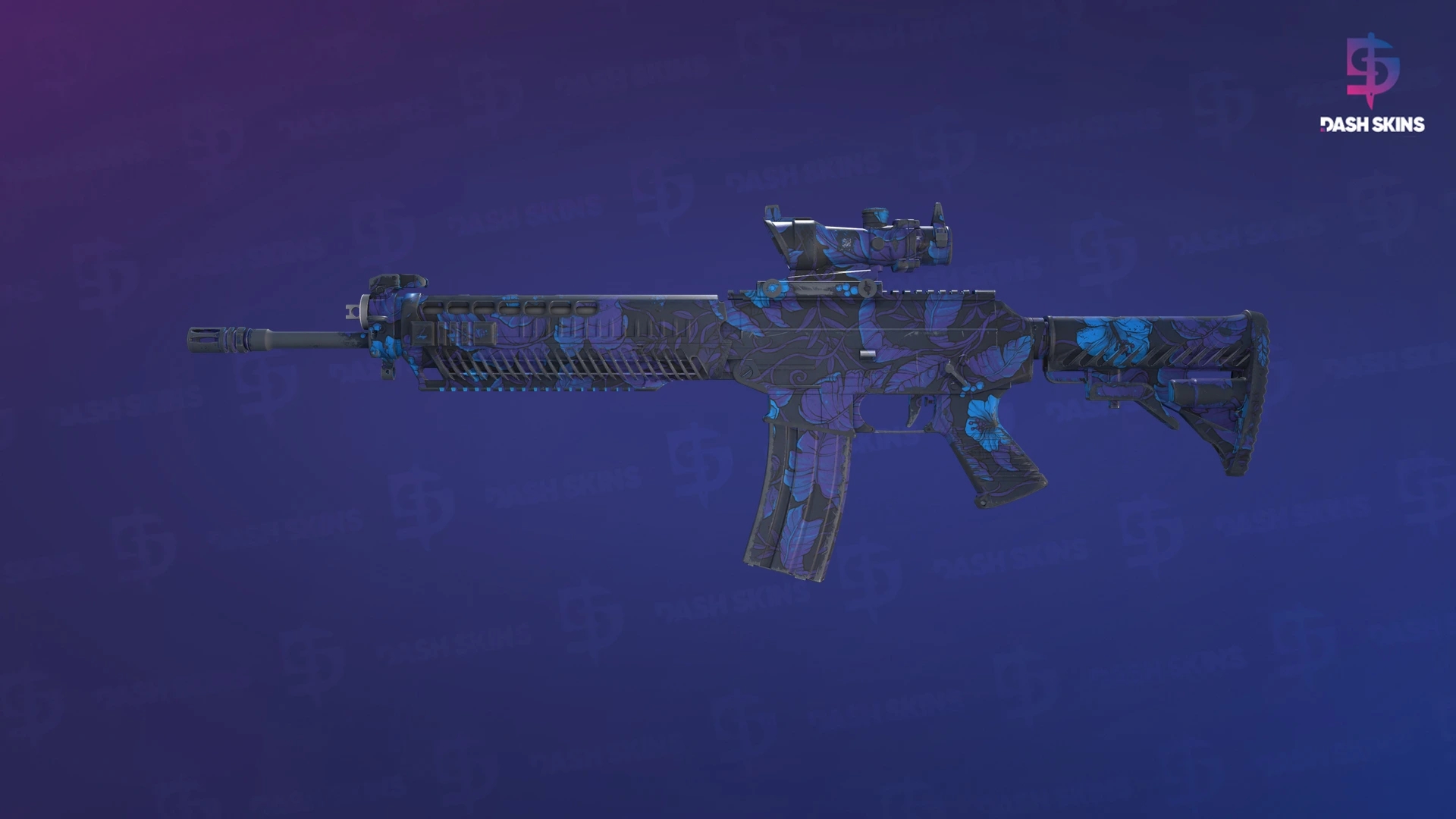 SG 553 | Aloha (Field-Tested) Screenshot Playside
