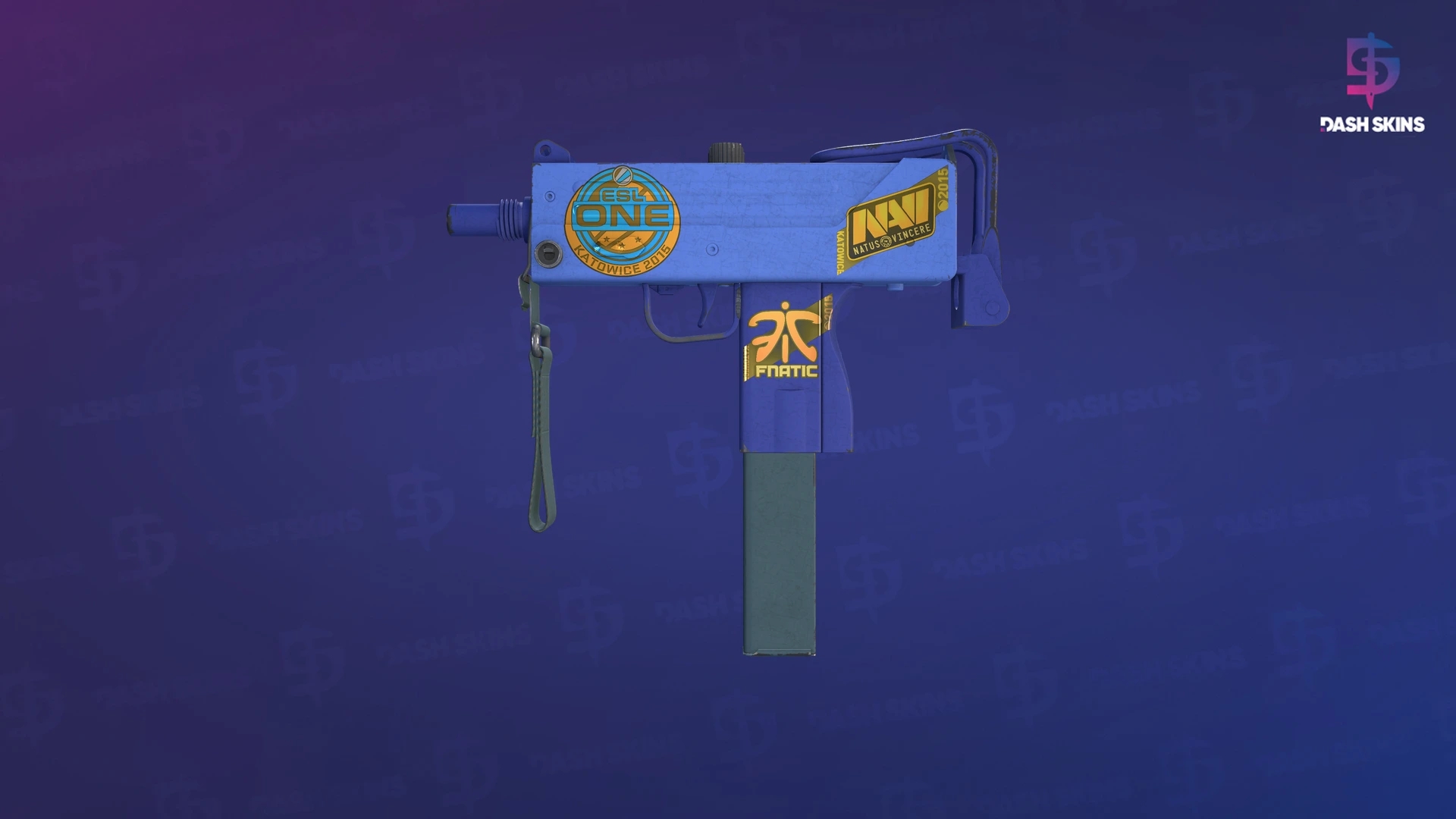 Souvenir MAC-10 | Indigo (Field-Tested) Screenshot Playside