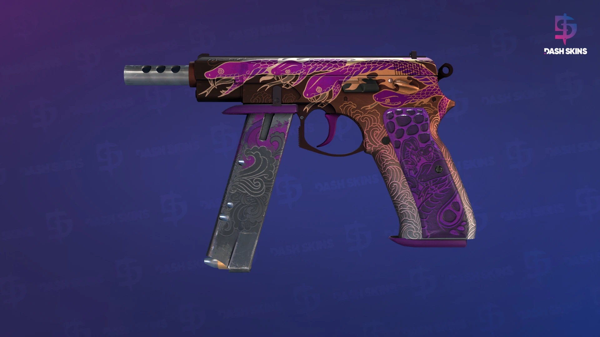 CZ75-Auto | Xiangliu (Minimal Wear) Screenshot Playside