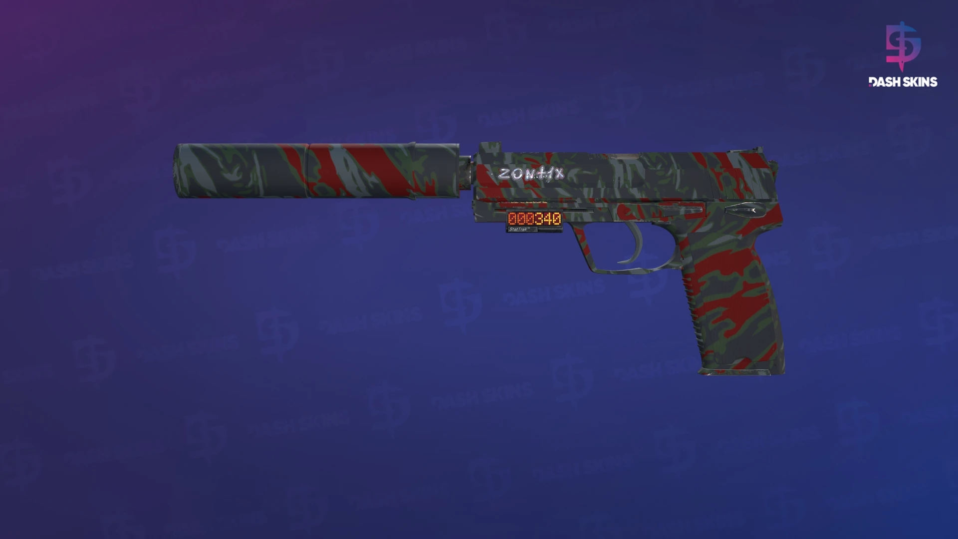 StatTrak™ USP-S | Blood Tiger (Factory New) Screenshot Playside