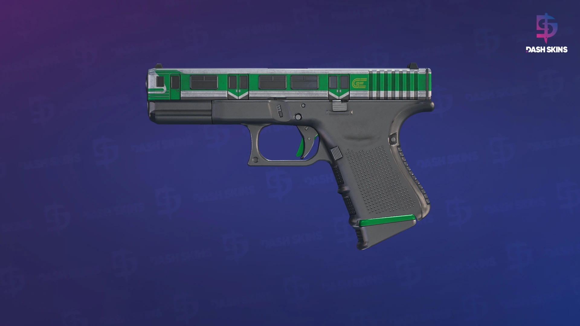 Glock-18 | Green Line (Factory New) Screenshot Playside