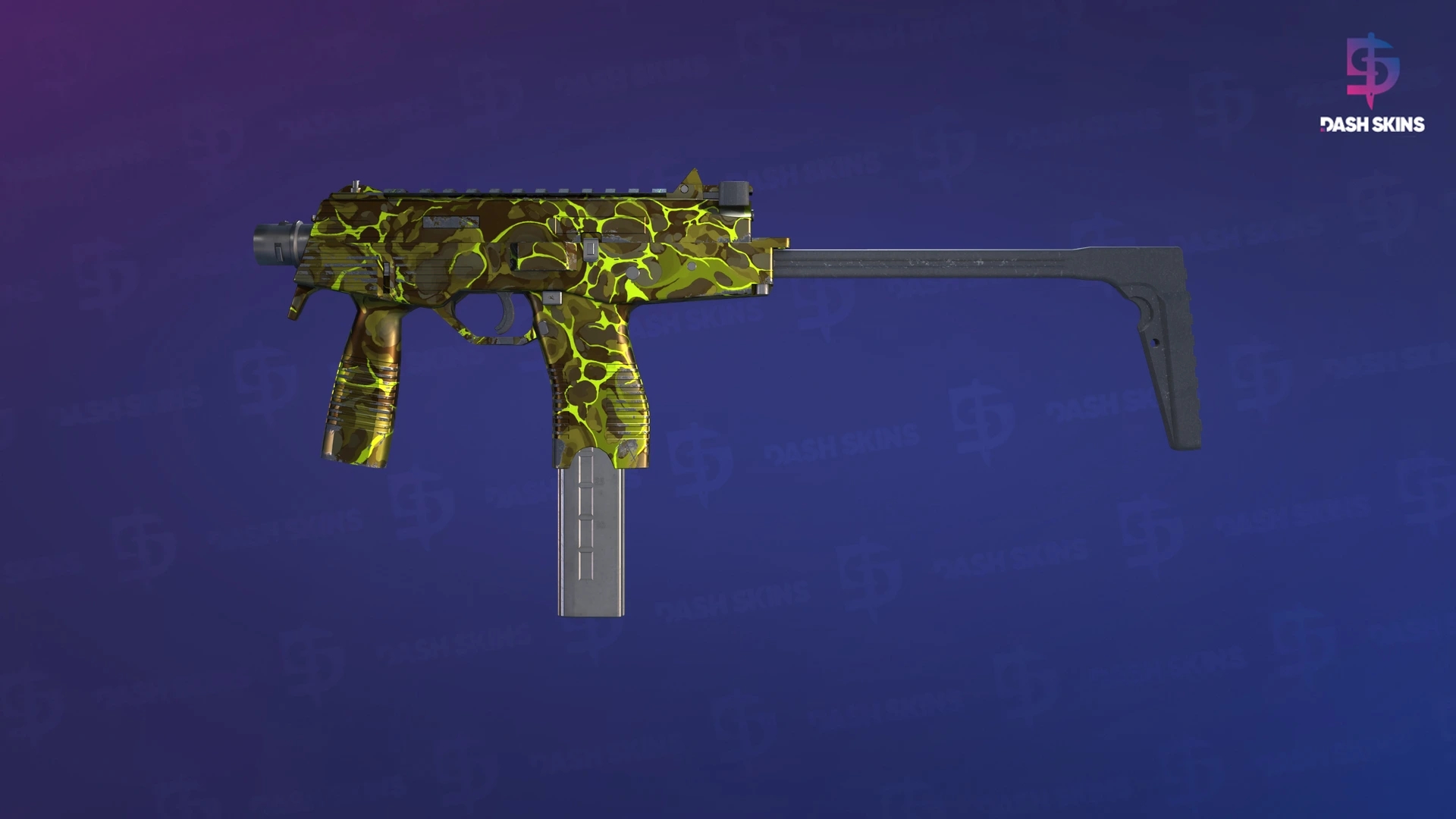 MP9 | Bioleak (Minimal Wear) Screenshot Playside