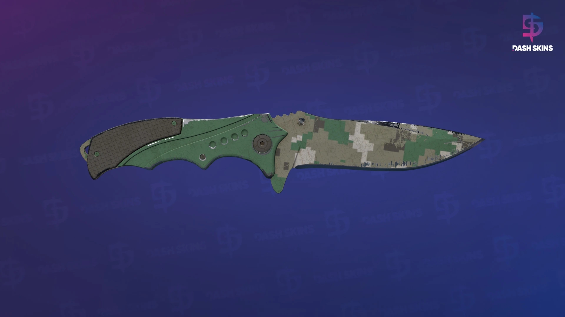 ★ Nomad Knife | Forest DDPAT (Battle-Scarred) Screenshot Playside