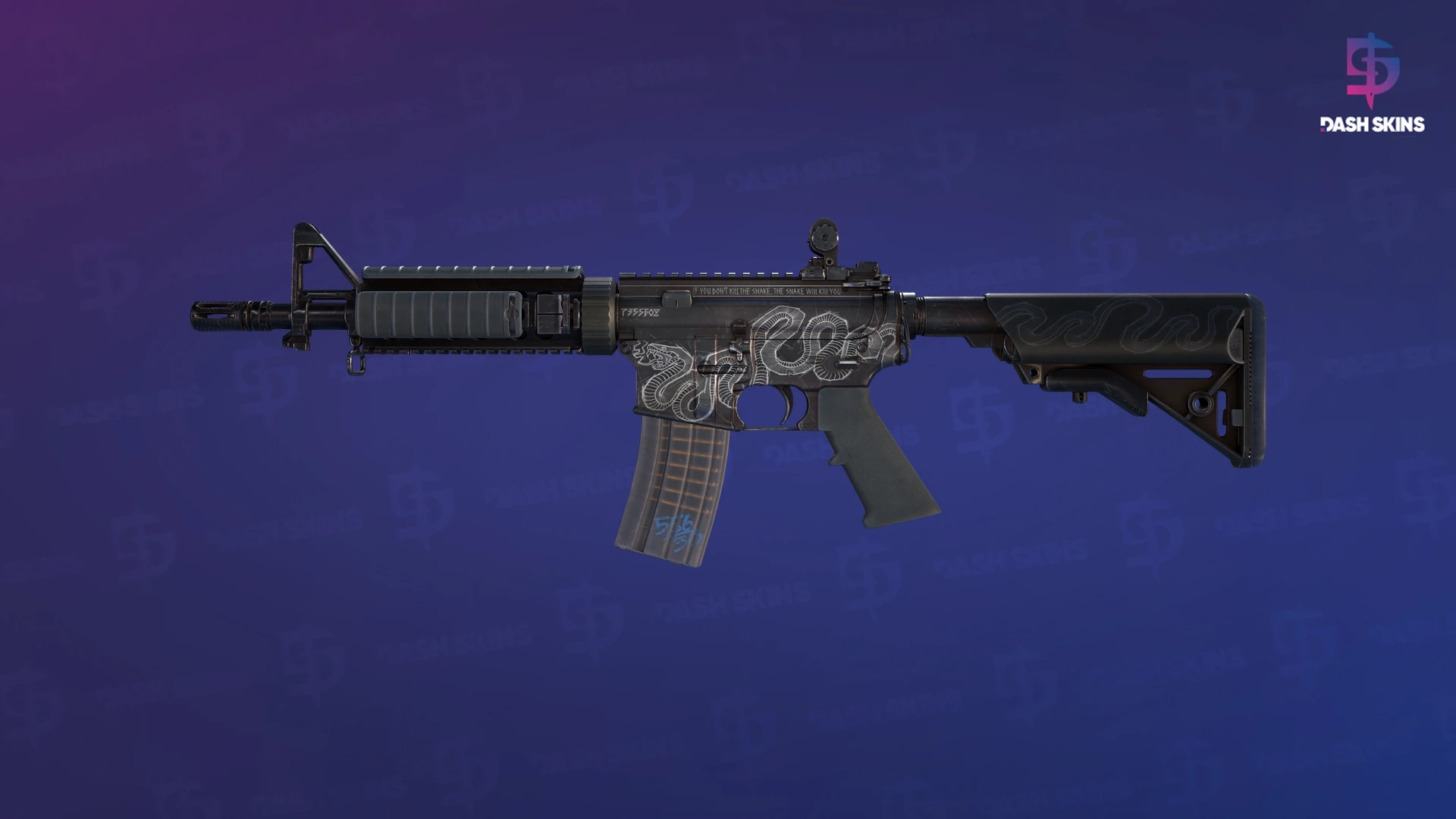 M4A4 | Etch Lord (Minimal Wear) Screenshot Playside