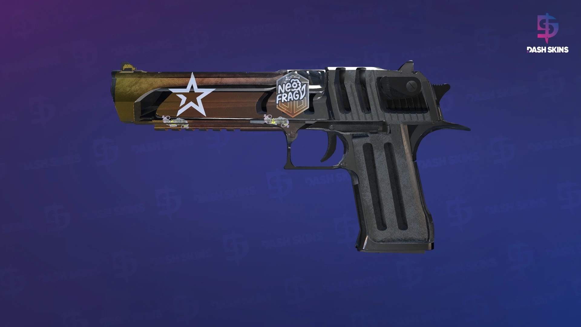 Desert Eagle | Light Rail (Battle-Scarred) Screenshot Playside