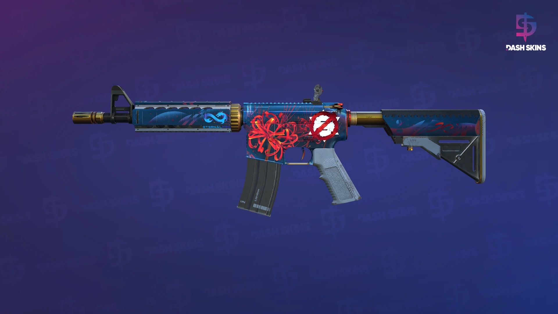 M4A4 | Spider Lily (Field-Tested) Screenshot Playside