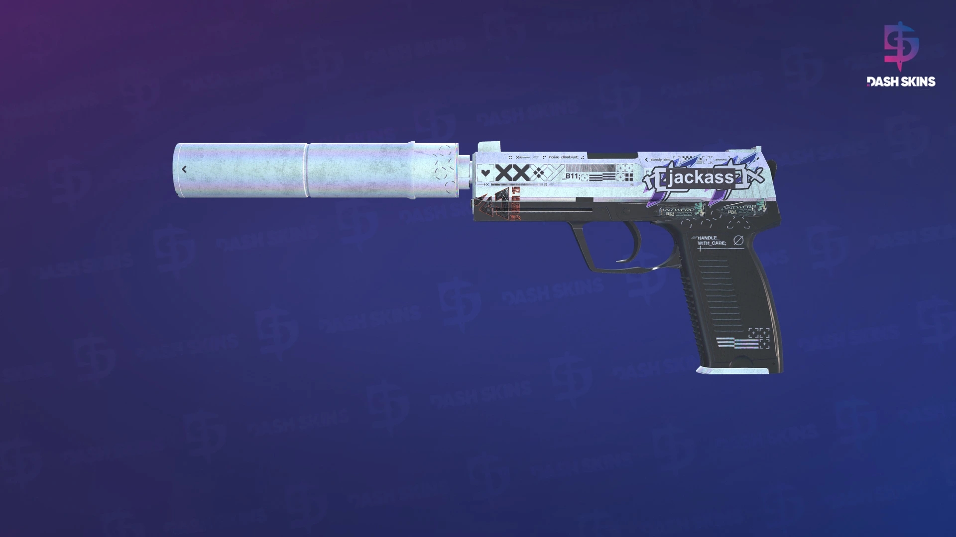 USP-S | Printstream (Battle-Scarred) Screenshot Playside
