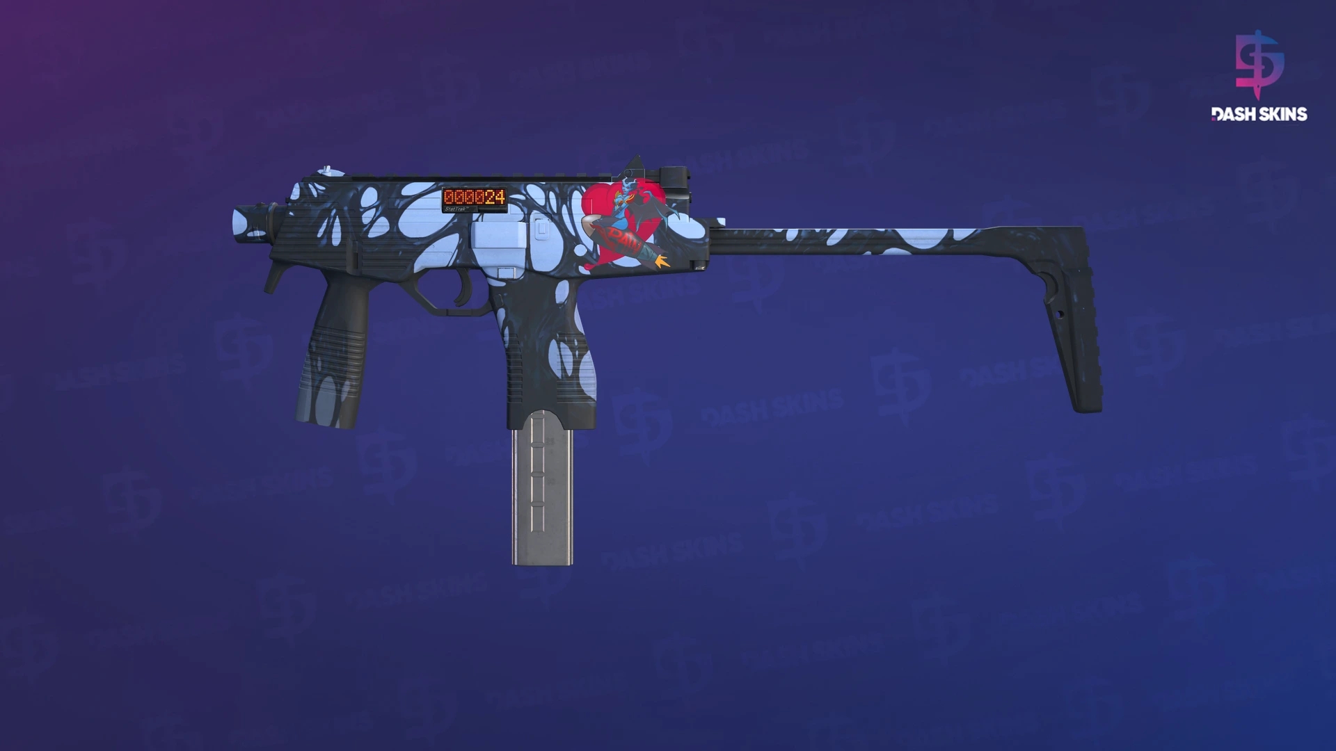 StatTrak™ MP9 | Goo (Minimal Wear) Screenshot Playside