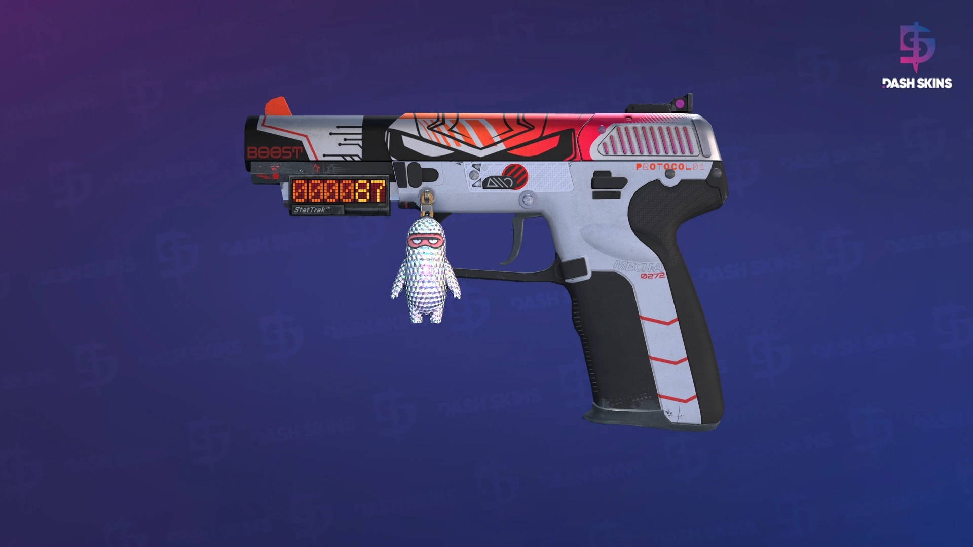StatTrak™ Five-SeveN | Boost Protocol (Field-Tested) Screenshot Playside